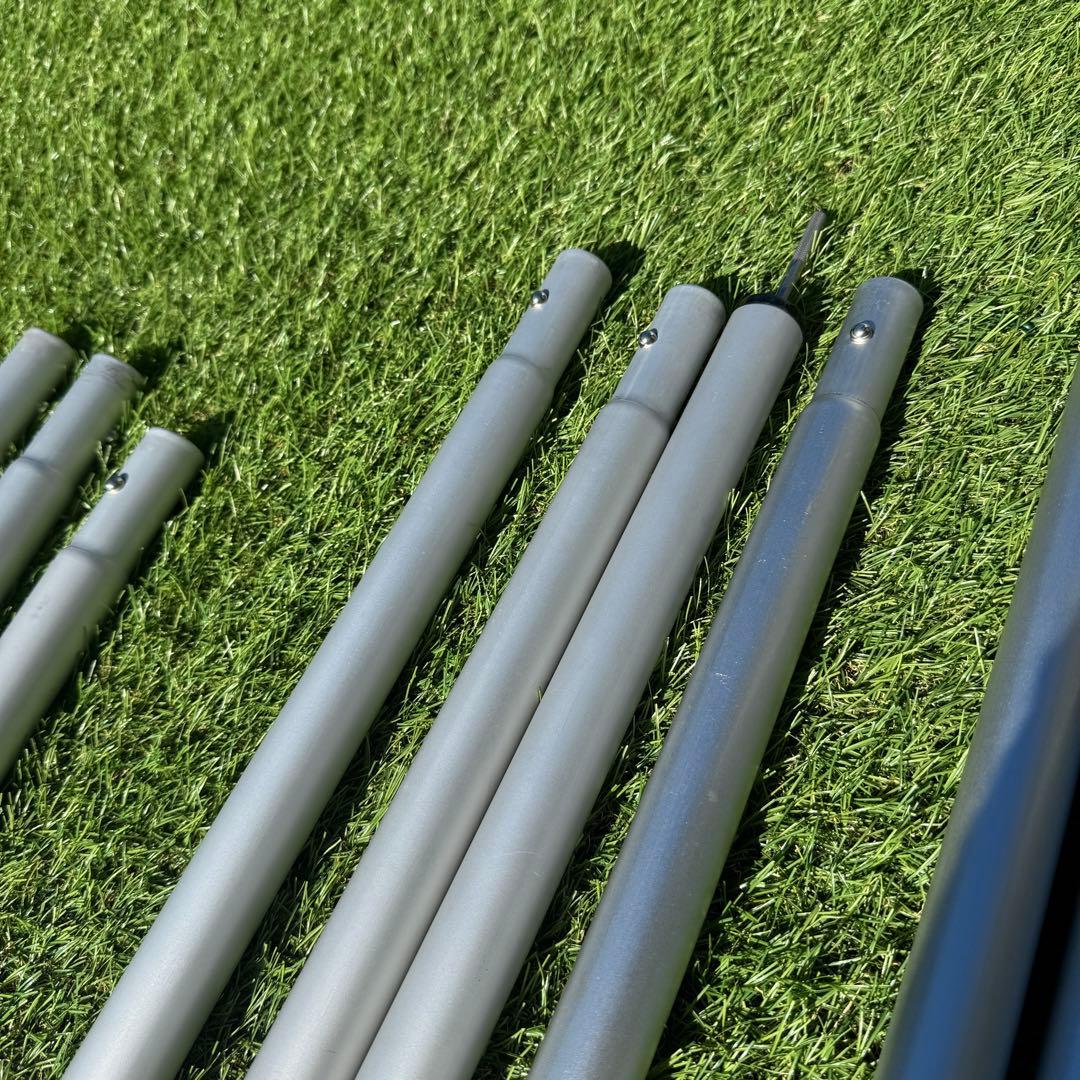 スノーピーク　ウィングポール280×2と210×2の4本セット