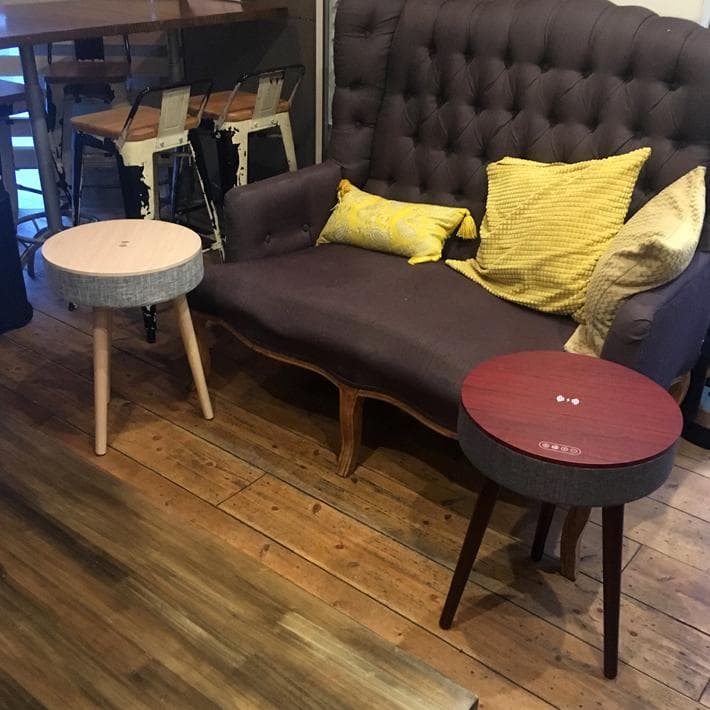 送料無料 新品 未使用 テーブルスピーカー インテリア サウンドテーブル