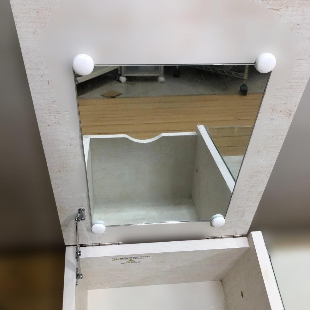 送料無料 ニトリ ドレッサーテーブル SLM9040T 鏡付 化粧台88279