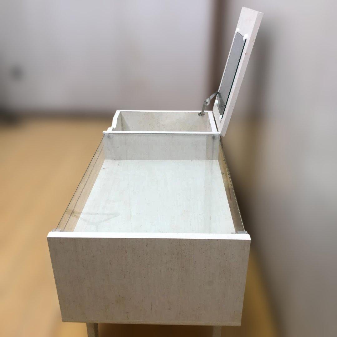 送料無料 ニトリ ドレッサーテーブル SLM9040T 鏡付 化粧台88279