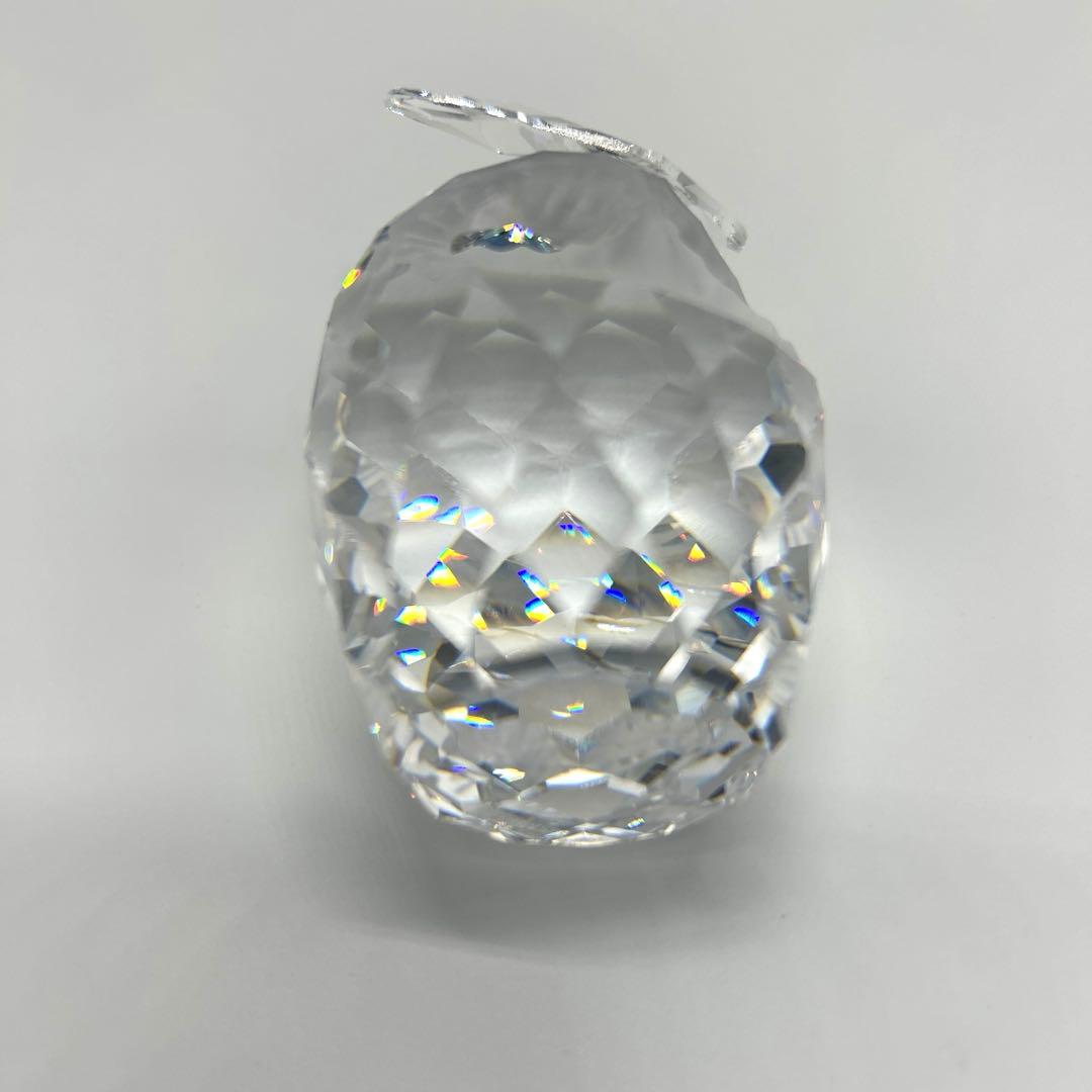 『（C）スワロフスキー　SWAROVSKI クリスタルアニマル／フクロウ×2点』