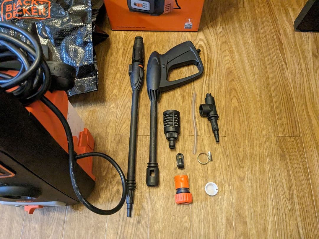 black ＆ decker BW13 高圧洗浄機