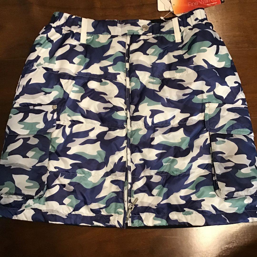 暖かマンシング⛳️リバーシブルスカート☆ダウン90% ☆新品未使用　Ｍ