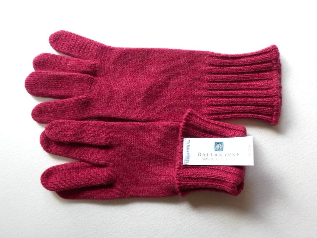 BALLANTYNE バランタイン カシミヤ 手袋 4色セット　サイズM