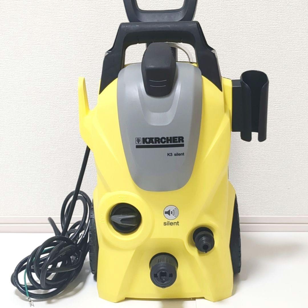 【良品】KARCHERケルヒャー K3・サイレント高圧洗浄機　50Hz 東日本