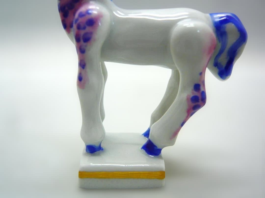 マイセン　干支シリーズ　午　　うま置物