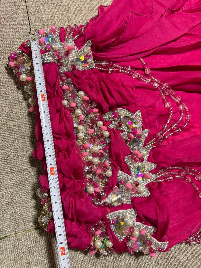 ピンクのベリーダンスセットアップ in Egypt style