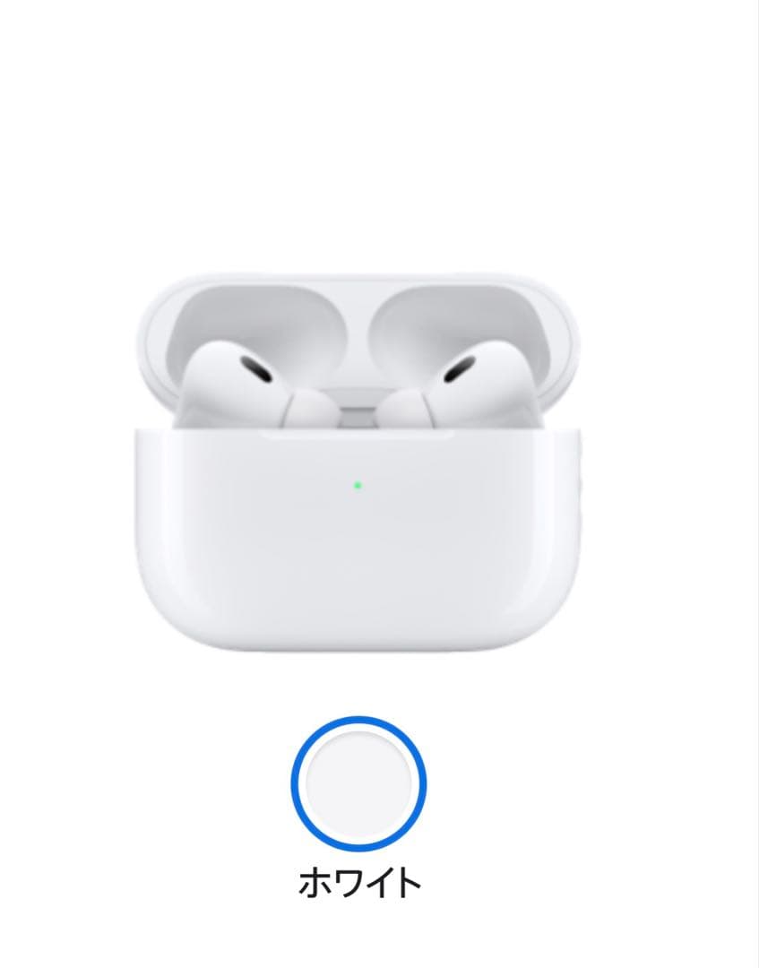 の*り様 AirPodspro2ホワイト