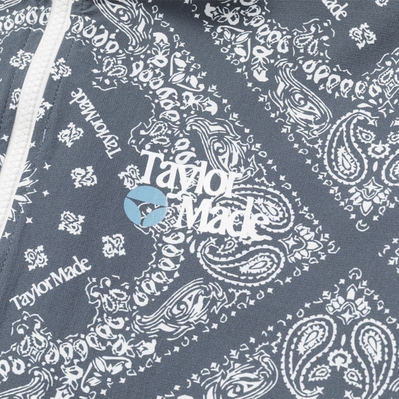 TaylorMade×Kuchibue Golf ダブルバンダナブルゾン グレー
