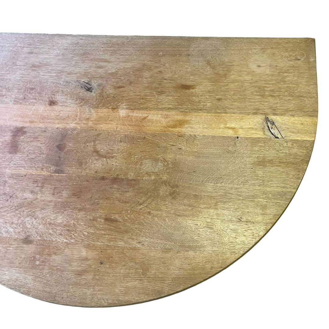 森のことばシリーズ 飛騨産業 半円型ローテーブル インテリア 家具