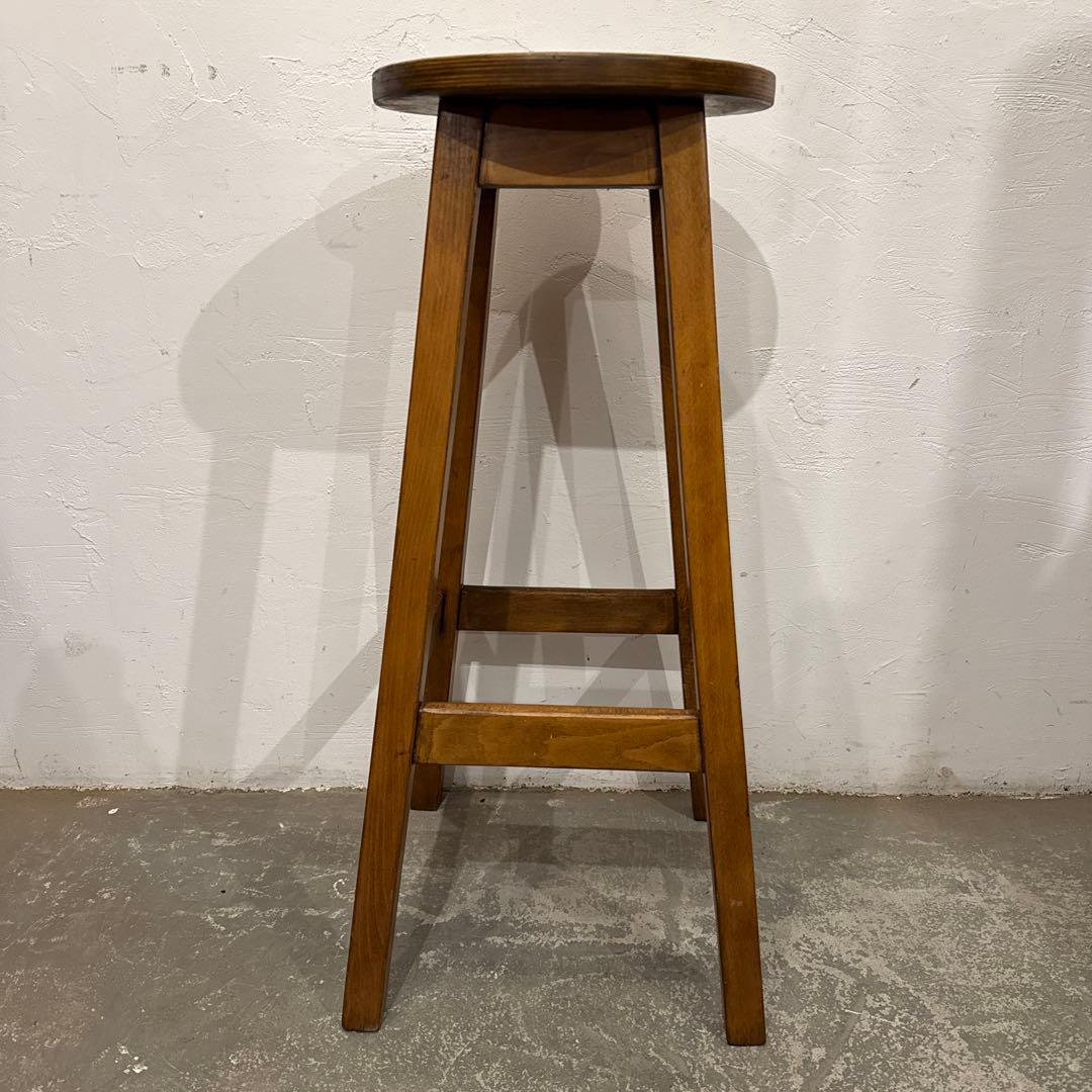 年末年始saleヴィンテージ　ラウンド　スツール　サイドテーブル