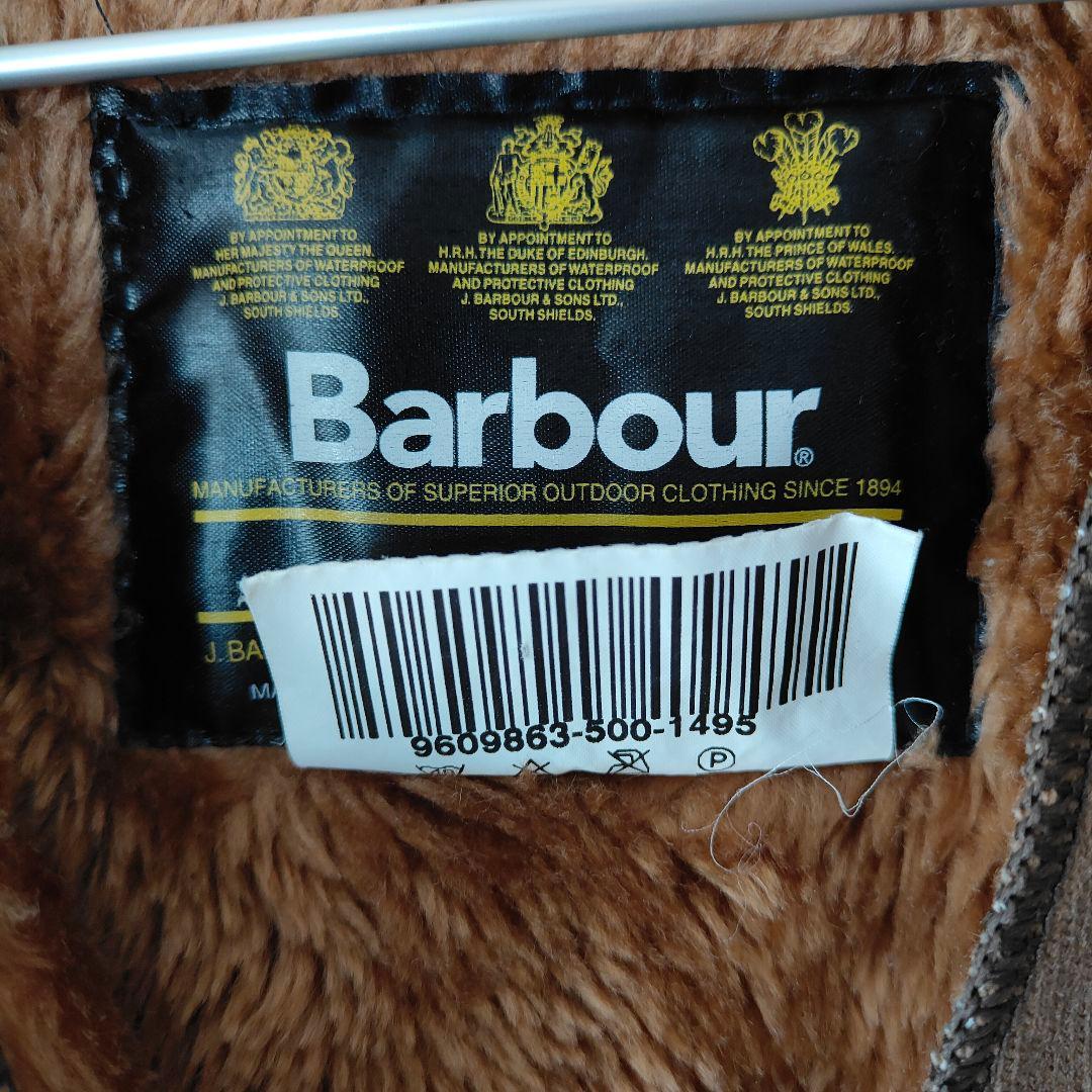 「４２」００ｓ/バブアー/ベスト/リバーシブル/ファー/ライナー/ボア