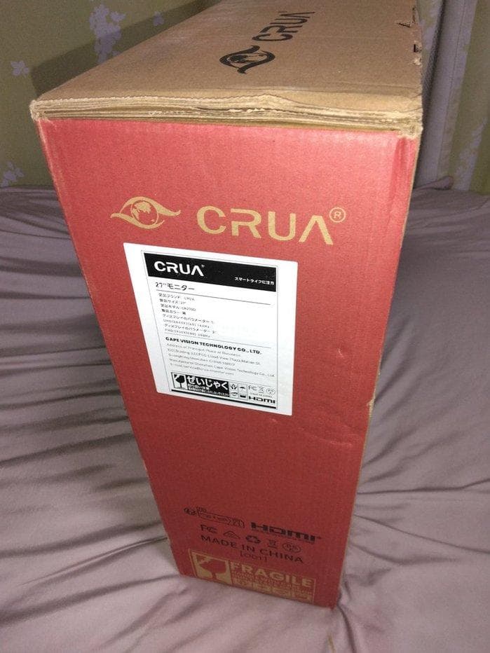 【新品値下げ】CRUA ゲーミングモニター 27インチ PCモニター 4K