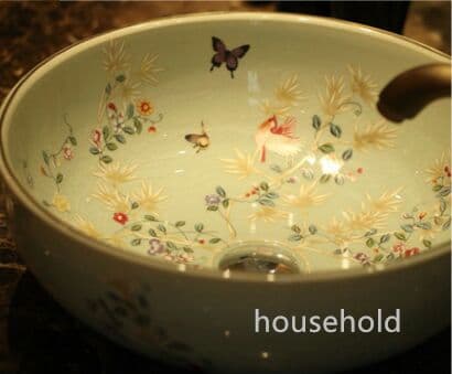 陶器の洗面器 手洗い 家庭用 便利・使いやすい