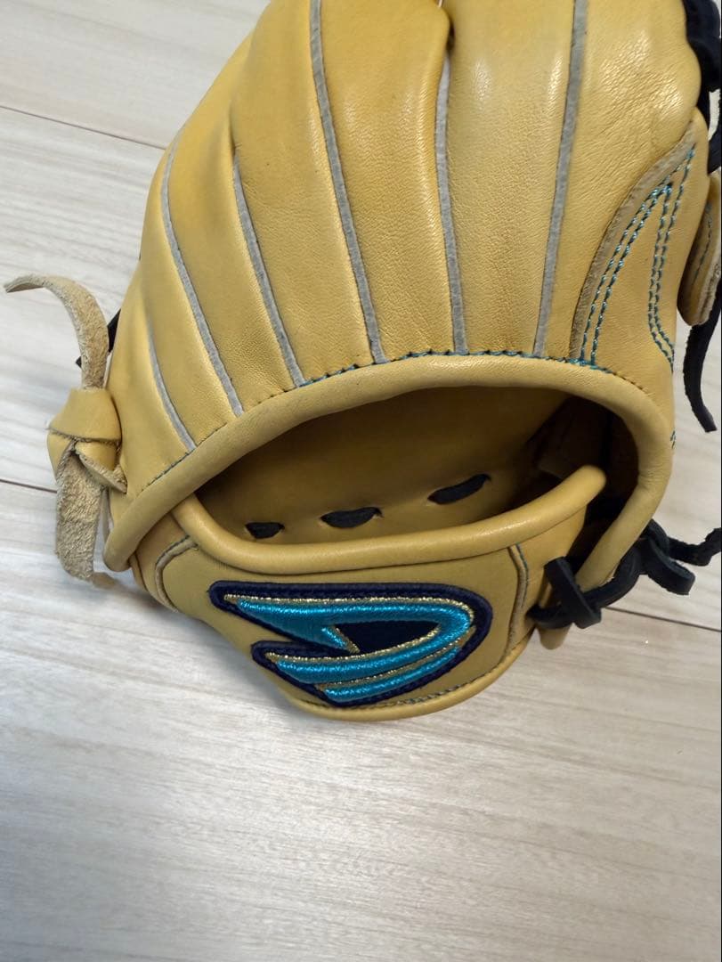 GATE D-Quest 野球グローブ イエロー 少年軟式用