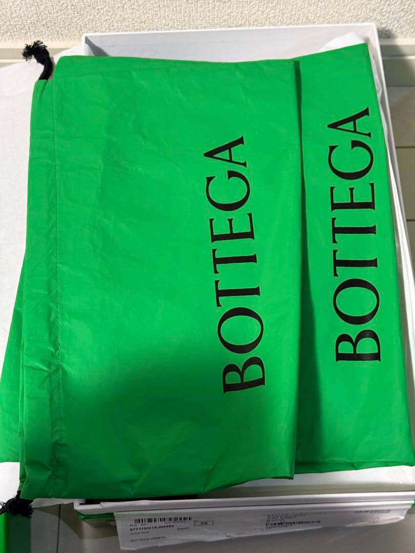 BOTTEGA VENETA rubber ankle boots ブルー 28