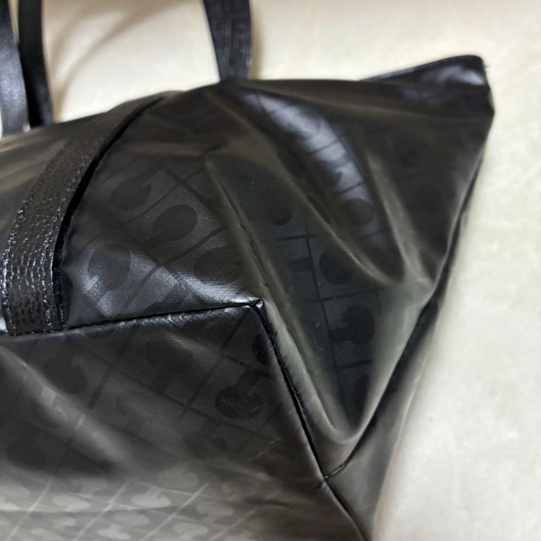 美品✨ゲラルディーニ トートバッグ ソフティ ブラック イタリア製