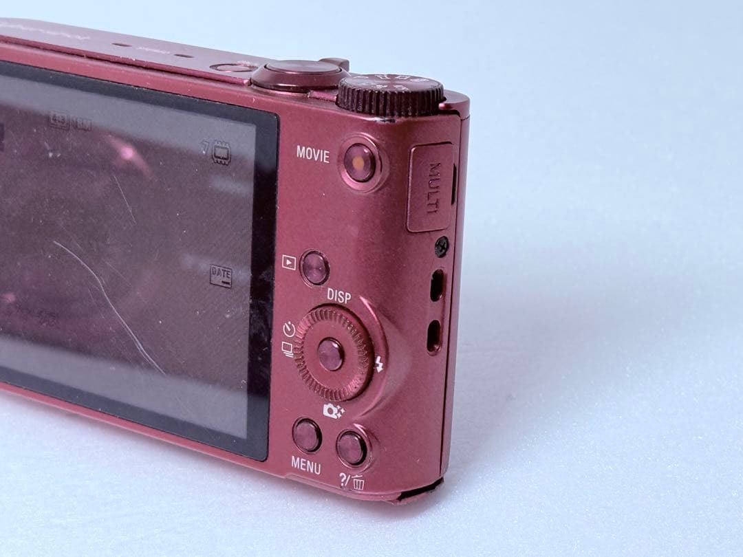 SONY DSC-WX300 レッド 動作確認済 コンデジ お買得 人気モデル