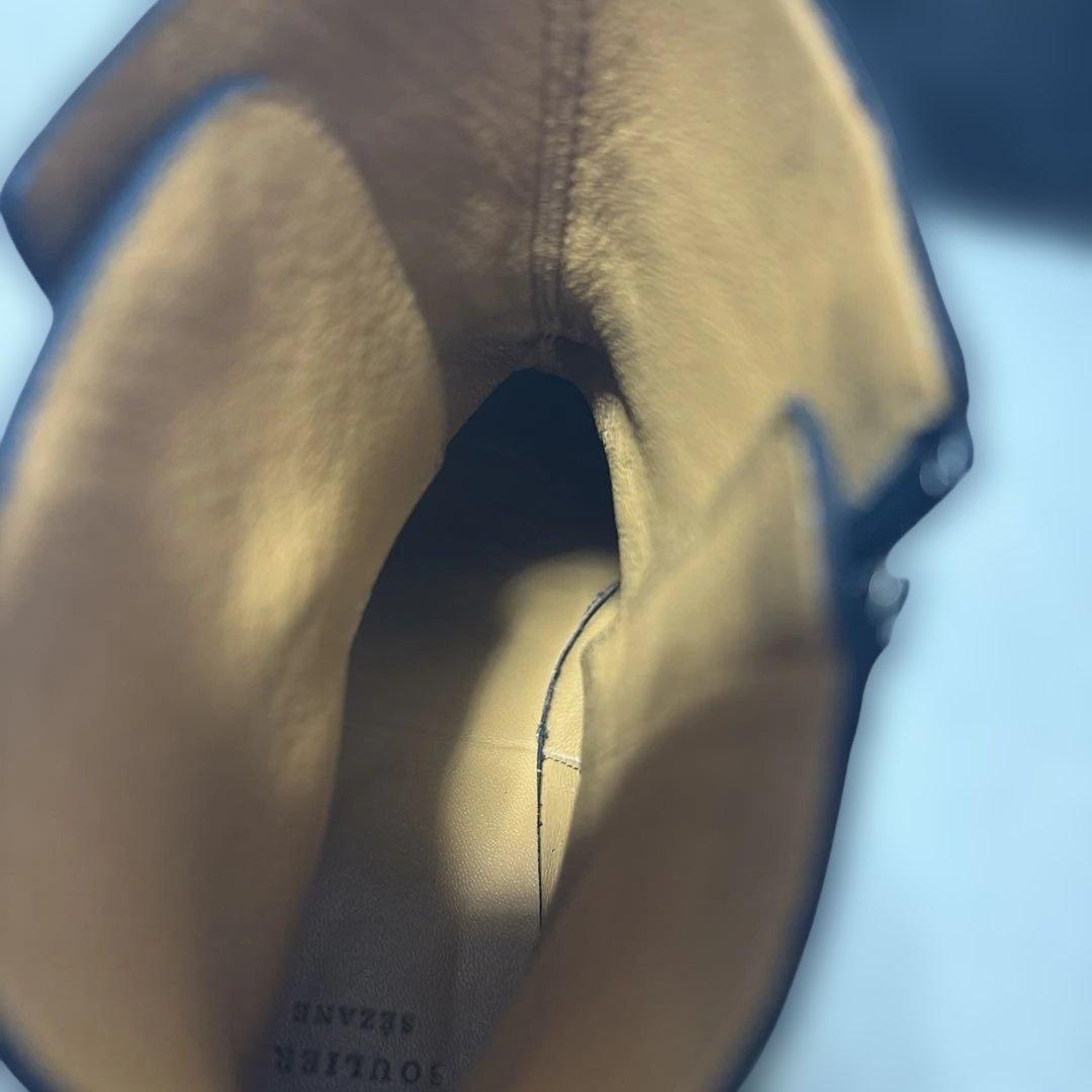 Sézane セザンヌ　ELOANE ローブーツ　ミドルヒールアンクルブーツ