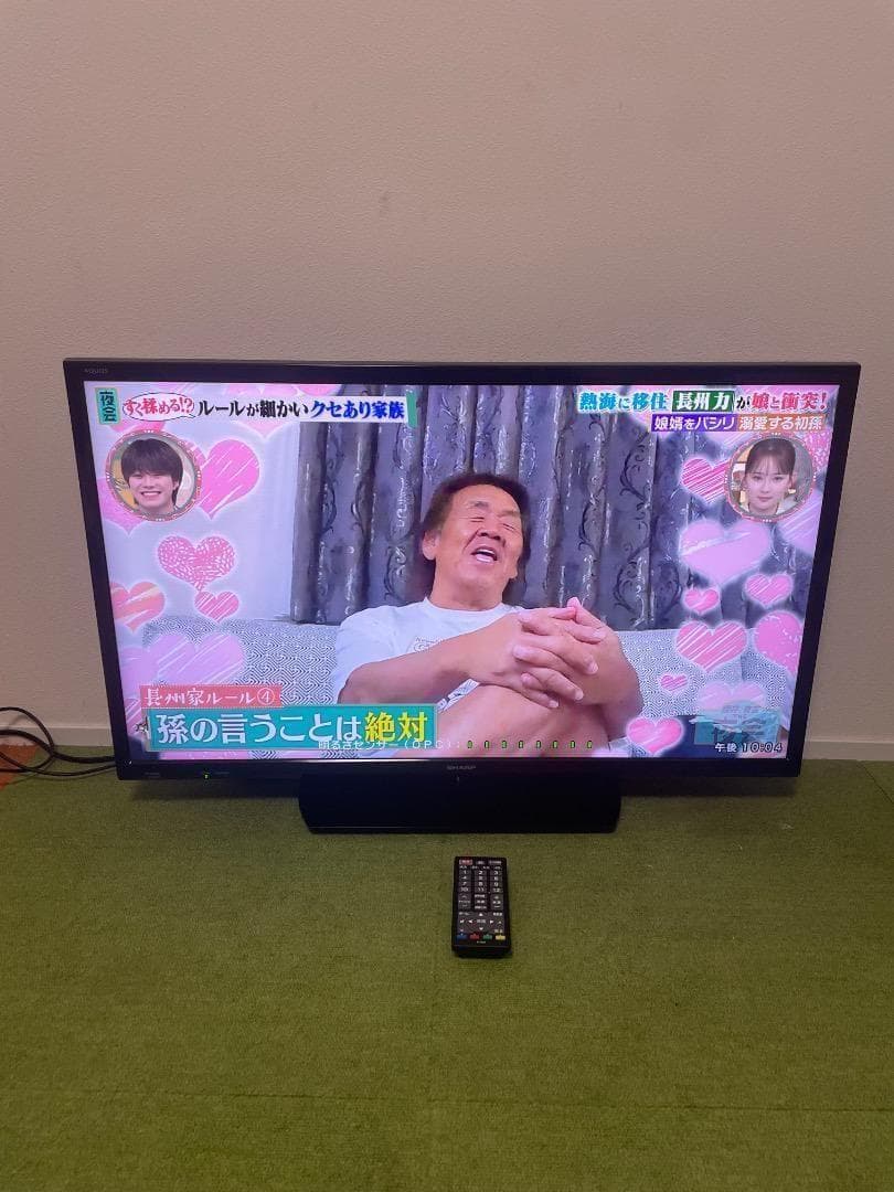 SHARP 2019年製 液晶テレビ 32V型 AQUOS 2T-C32AE1