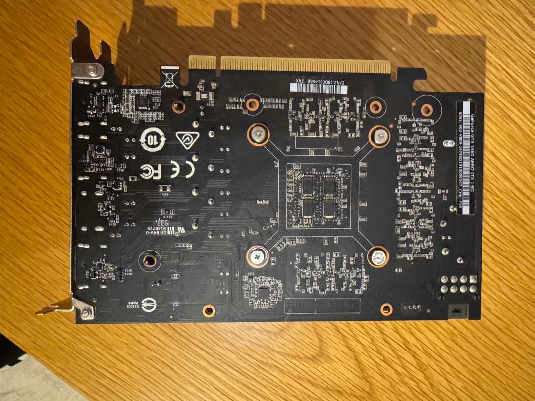 グラフィックボード・グラボ・ビデオカード MSI AERO GeForce GTX 1660 AERO ITX J 6G