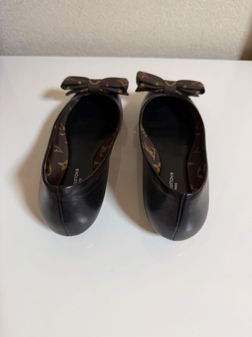 LOUIS VUITTON ポピライン・バレリーナ（フラット）