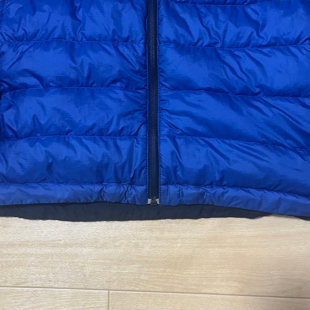 mont-bell コロラドパーカー フード付きダウンジャケット 青