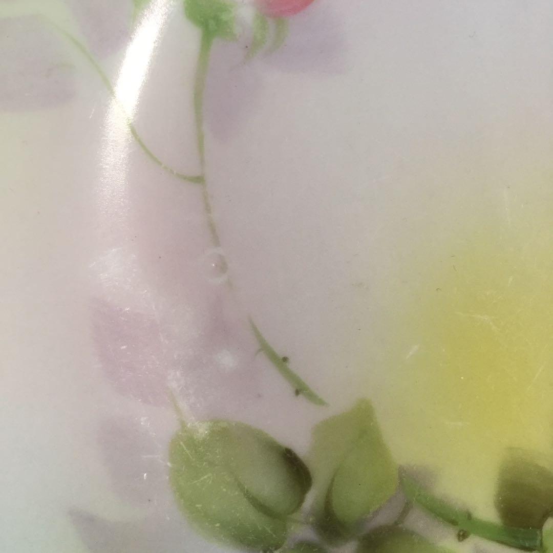 オールドノリタケの彩色皿二枚