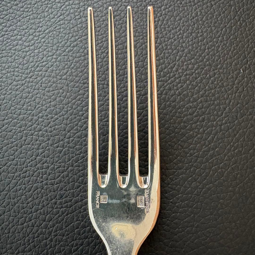 クリストフル　アリア　スタンダードスプーン、フォーク、コンソメスプーン各1点