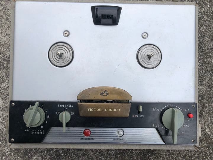 Victor 真空管オープンリールデッキ　改造　ジャンク