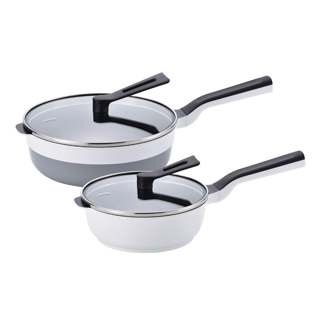 remy レミパンプラス＆レミパンミニセット (ホワイト)