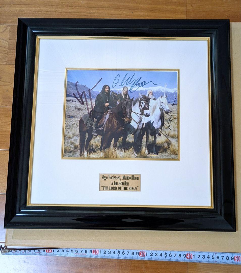 【ロード・オブ・ザ・リング】２つの塔 ３人のオートグラフ 直筆サイン