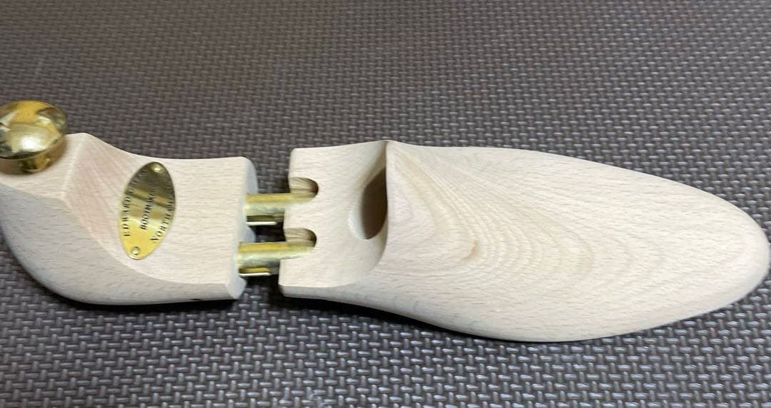 極美品　エドワードグリーン　純正シューツリー　サイズ５ハーフ