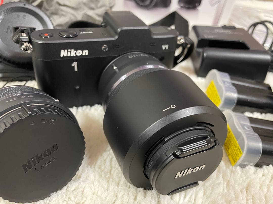 Nikon 1 V1 セット FT1アダプター付※標準レンズ難あり