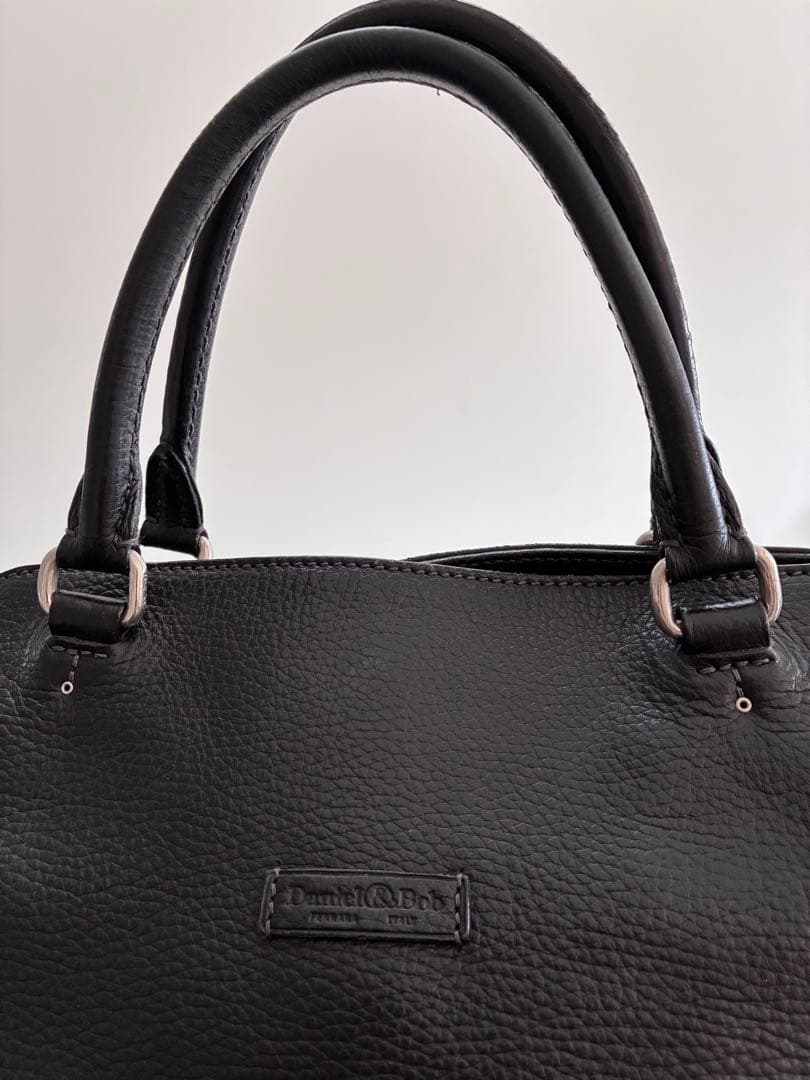 Daniel & Bob シュリンクレザー シボ革 黒 Noemi ノエミ