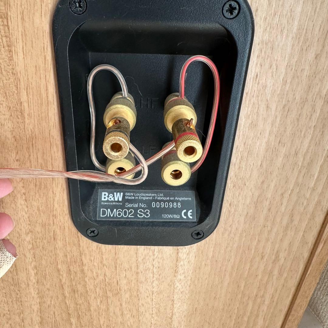 【スピーカー】B&W DM602 S3
