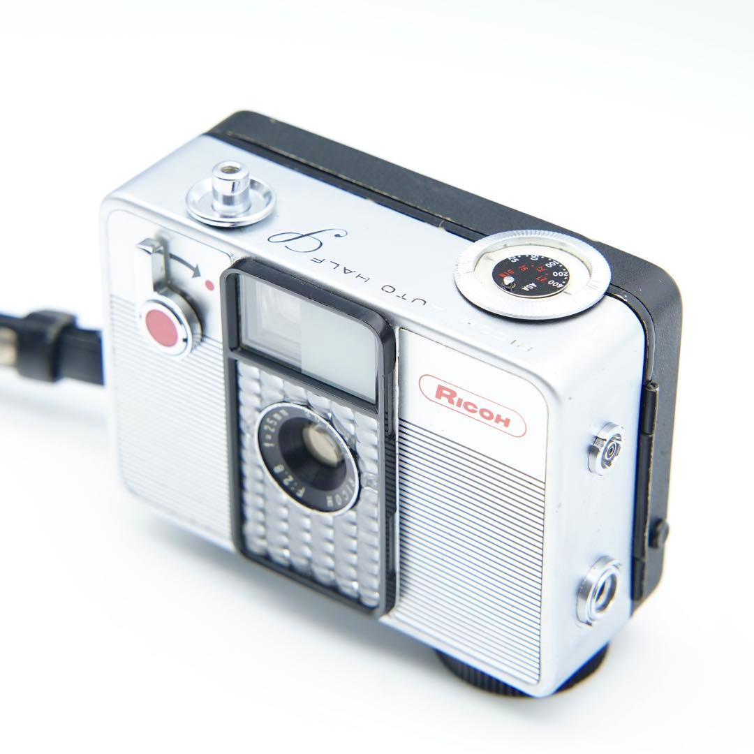 【動画確認・清掃済み＊試写あり】リコーオートハーフS キャップ&ストラップ付‼︎