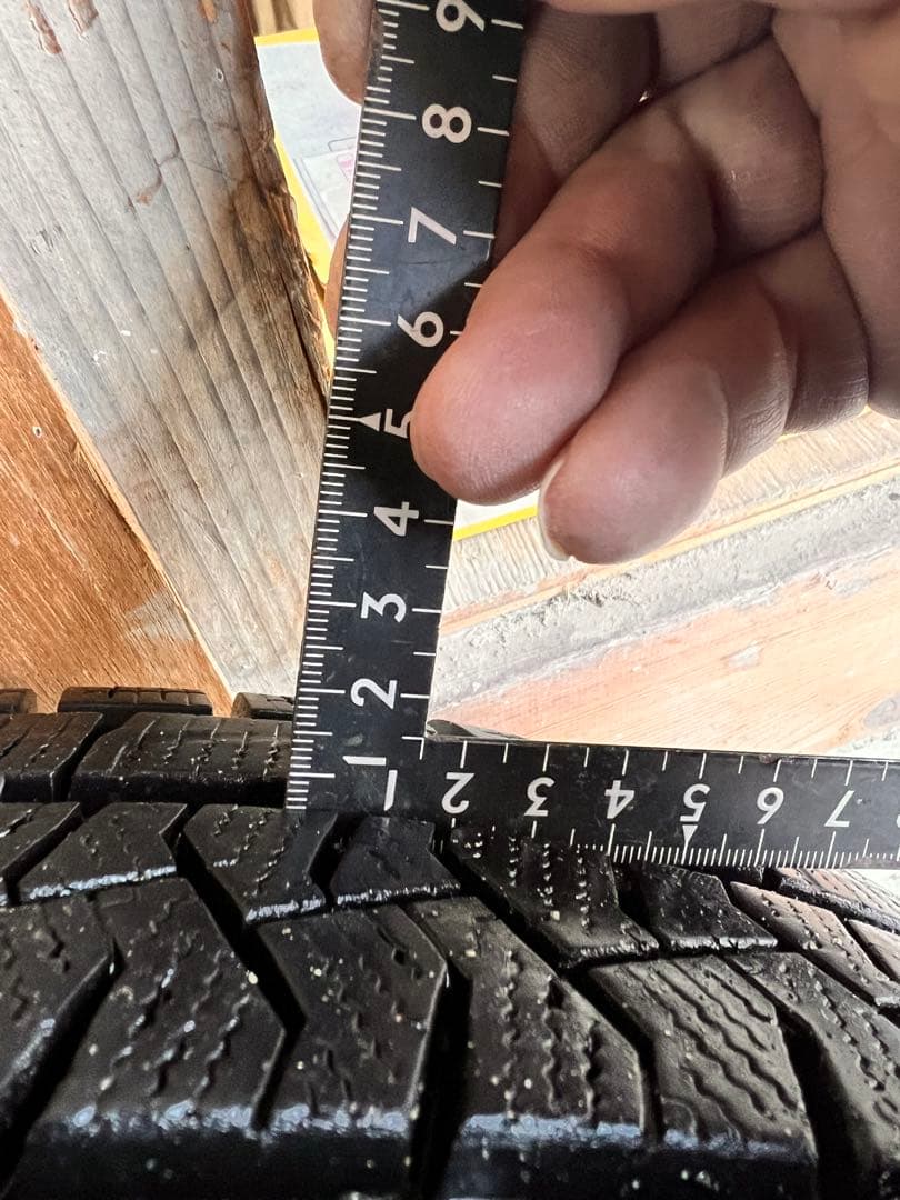 N-BOXカスタム純正ホイール　スタッドレス付　美品