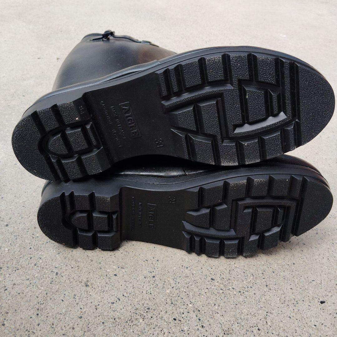 エーグル ラバーロングレインブーツ