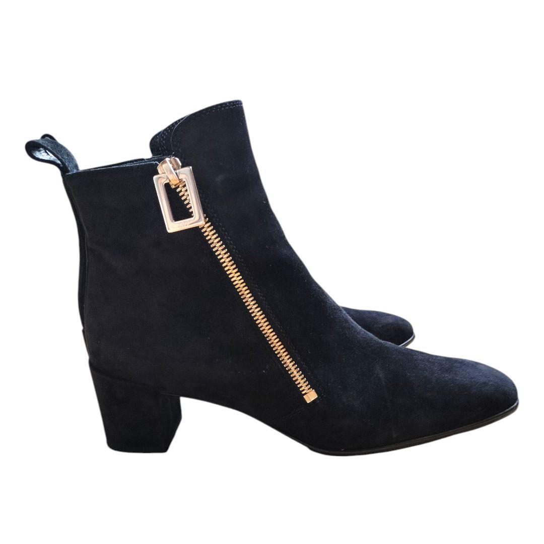 Rogervivier 23.5 ロジェヴィヴィエ スエード ショートブーツ