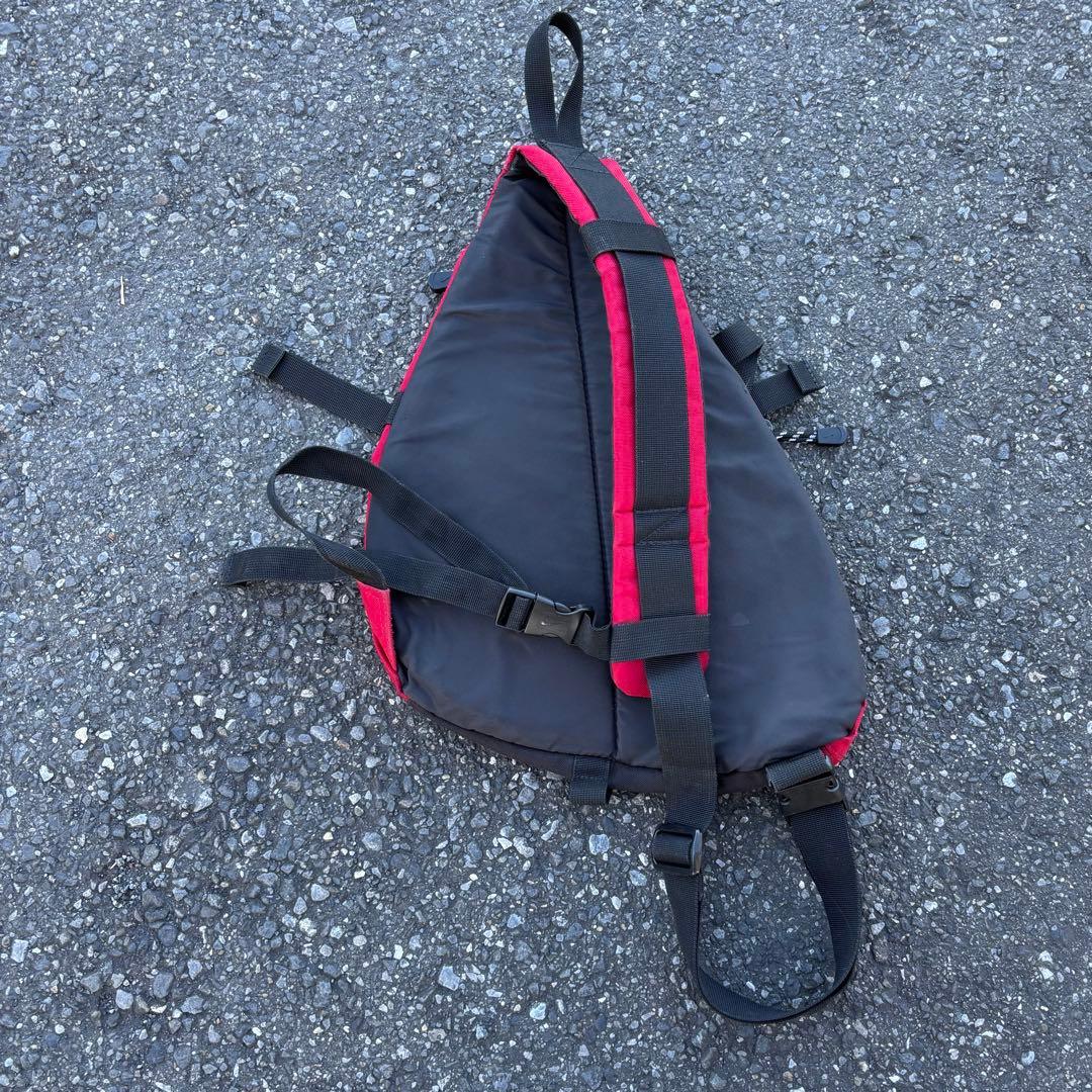 90s Nike ショルダーバッグ スリングバッグ 赤