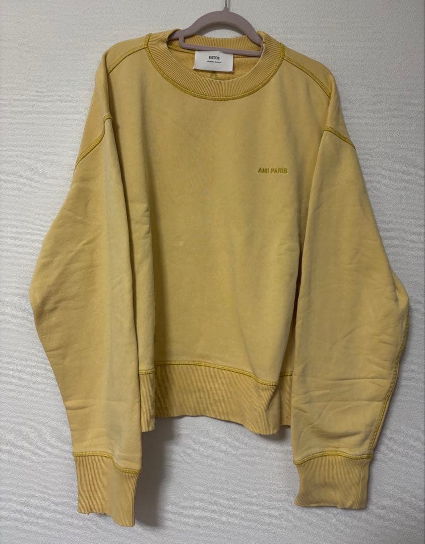 アミパリ アミパリス ami paris スウェット ダメージ加工 新品