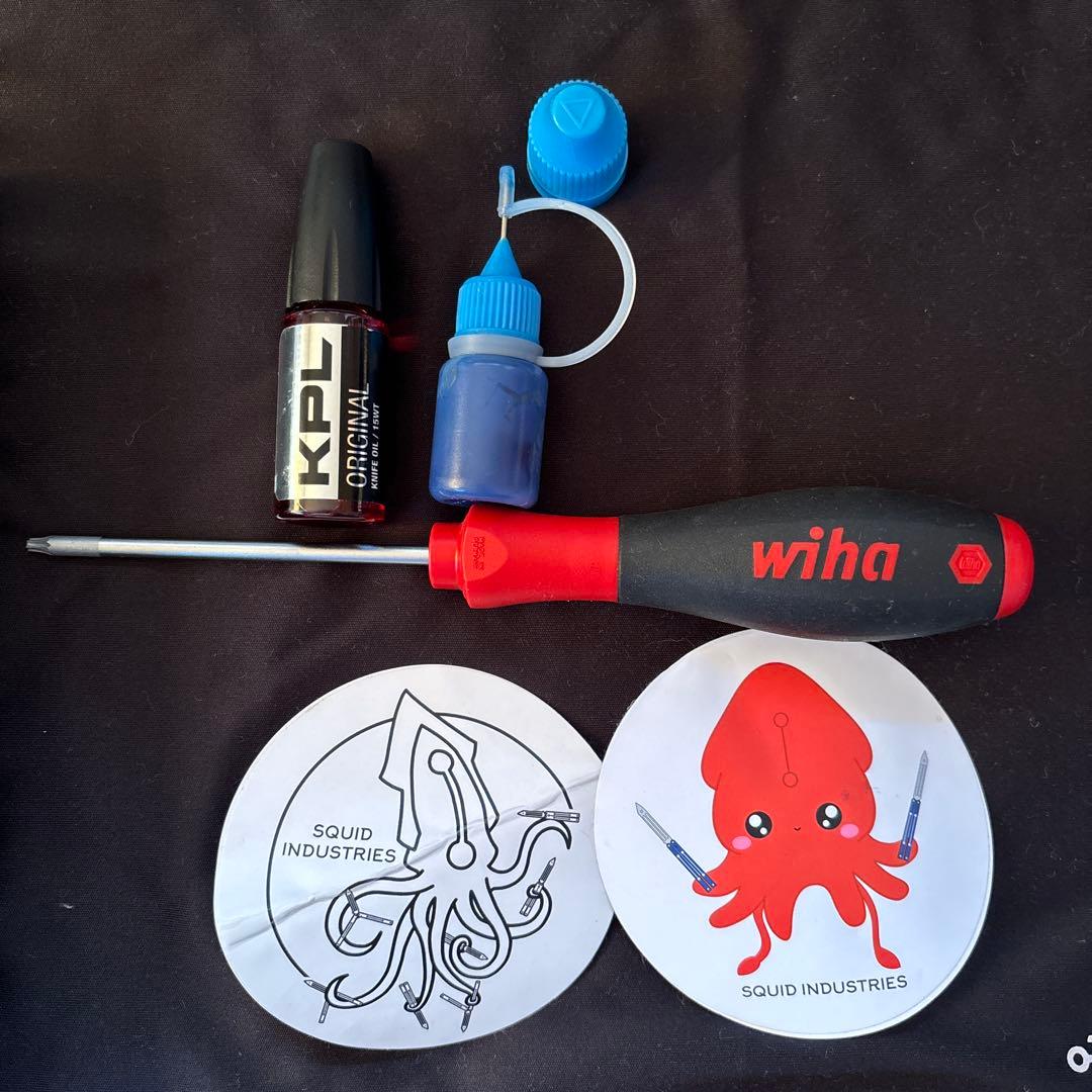 SQUID INDUSTRIES メンテナンスキット&トレーナーセット