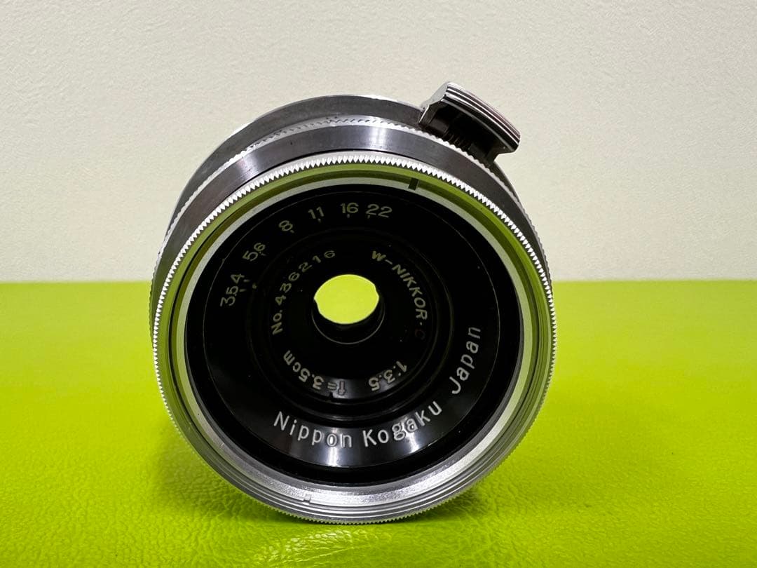 Nippon Kogaku W-Nikkor.C 3.5cm f3.5Sマウント