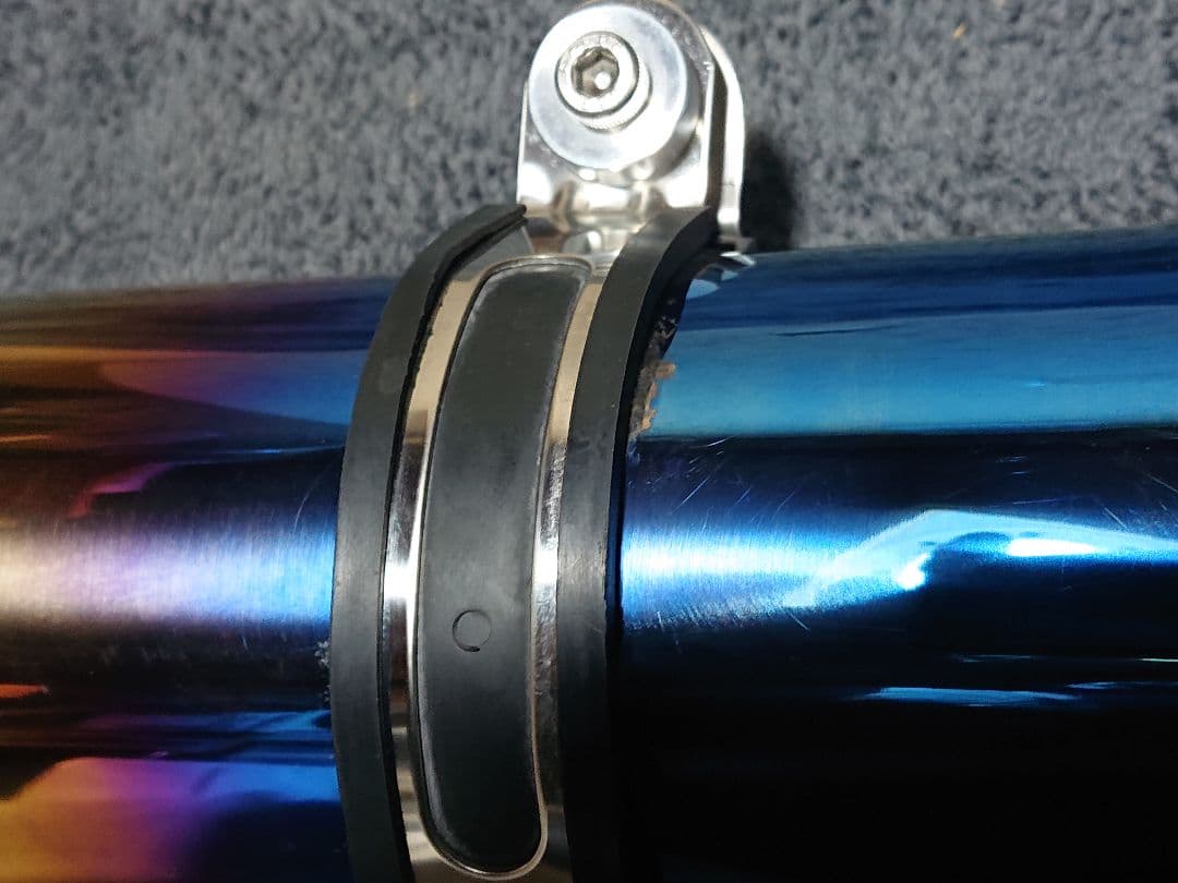 SV650 WR'S ダブルアールズ SB3650JM スリップオン マフラー