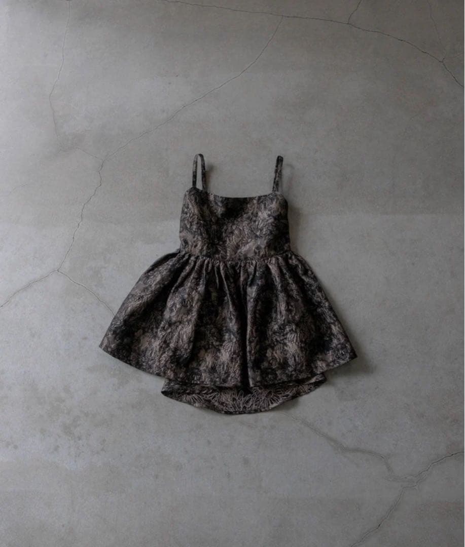 トップス Flower Jacquard Camisole