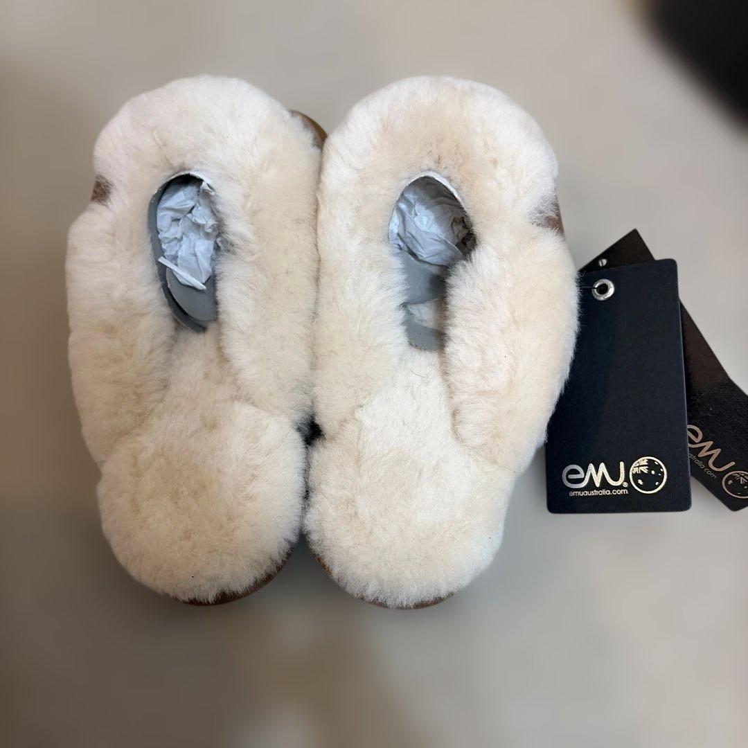 【新品・値下げ不可】EMU Australia Jolie ムートンスリッパ