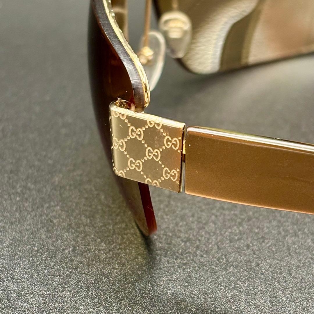 美品✨Gucci Sunglasses Rimless GG Pattern