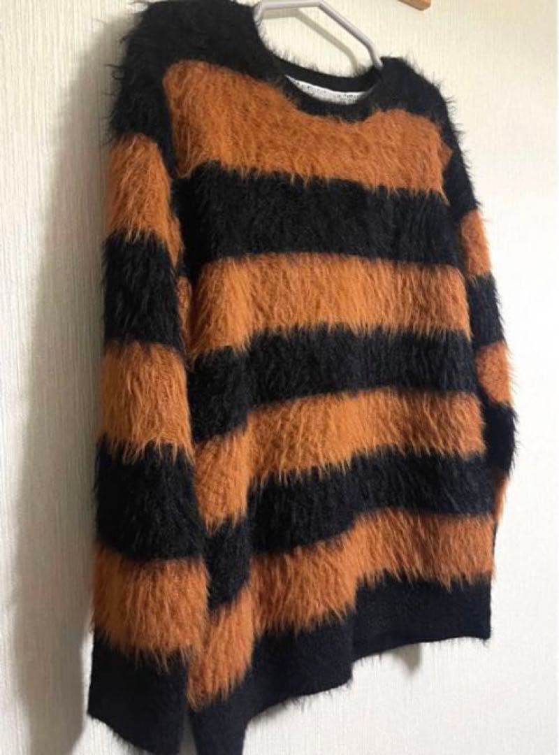 美品✨レア✨NUMBER (N)INE ボーダーフェザーニット　size1