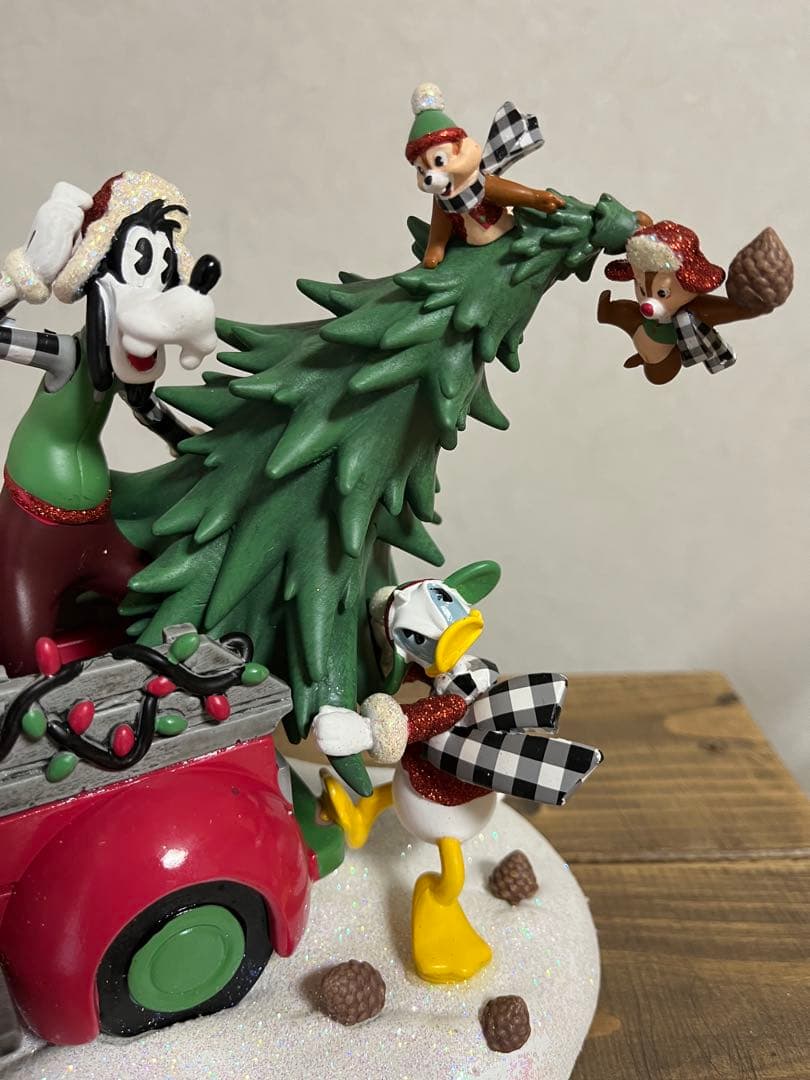 【新品未使用】ディズニークリスマス　オブジェ　箱入り　カリフォルニア